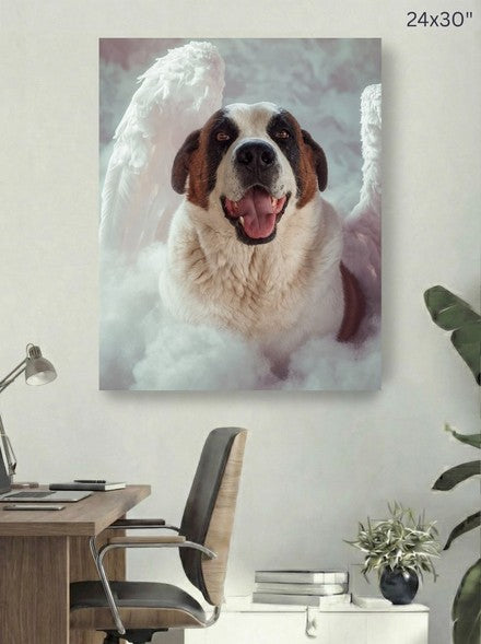 Canvas 24x30 room mockup