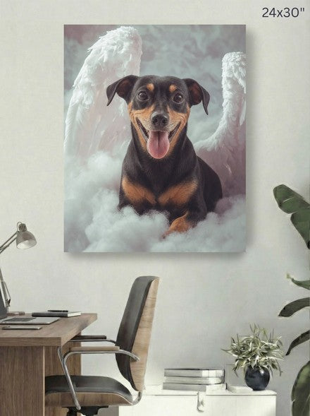 Canvas 24x30 room mockup