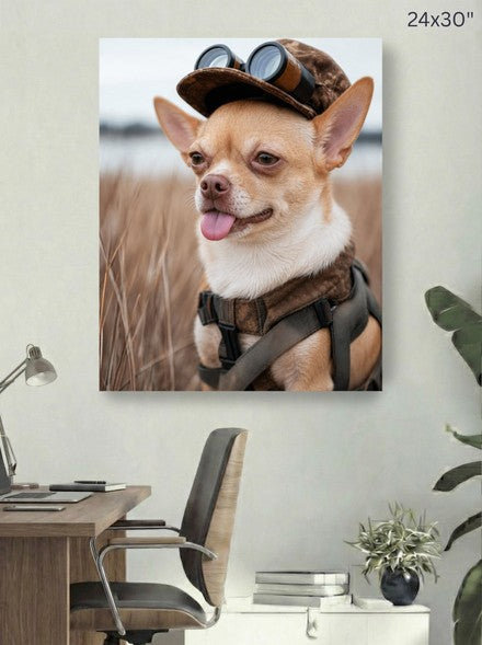 Canvas 24x30 room mockup