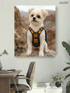 Canvas 24x30 room mockup