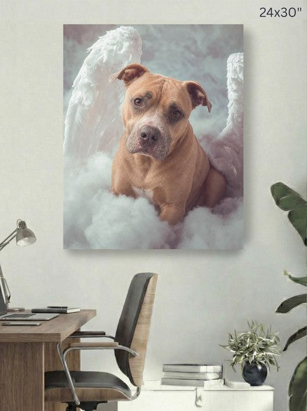 Canvas 24x30 room mockup
