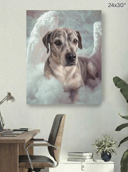 Canvas 24x30 room mockup