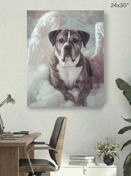 Canvas 24x30 room mockup