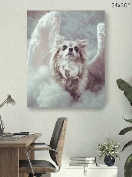 Canvas 24x30 room mockup