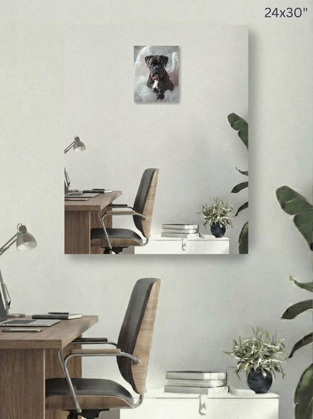 Canvas 24x30 room mockup