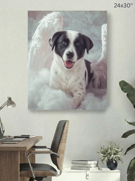 Canvas 24x30 room mockup