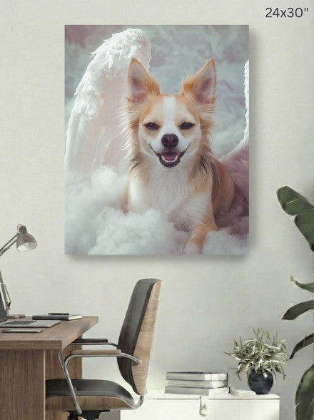 Canvas 24x30 room mockup