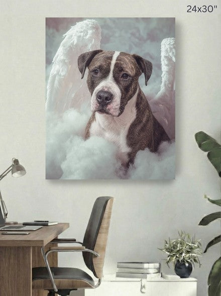 Canvas 24x30 room mockup