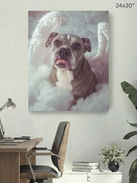 Canvas 24x30 room mockup