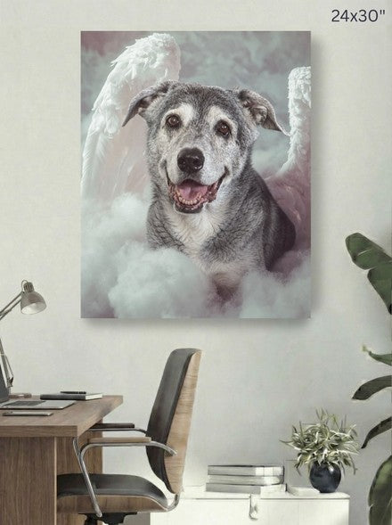 Canvas 24x30 room mockup