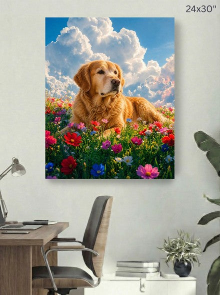 Canvas 24x30 room mockup