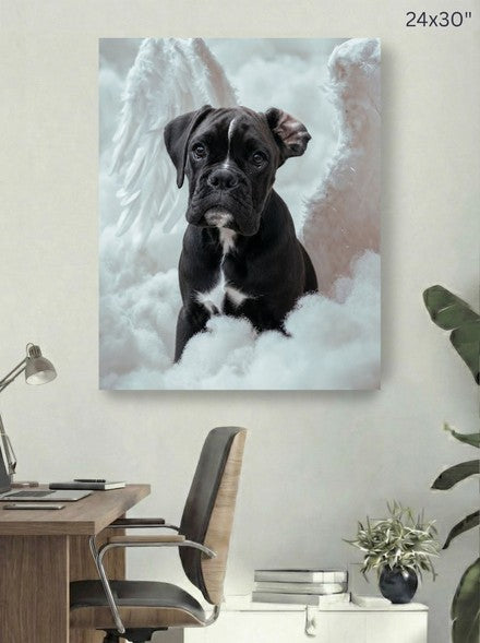 Canvas 24x30 room mockup
