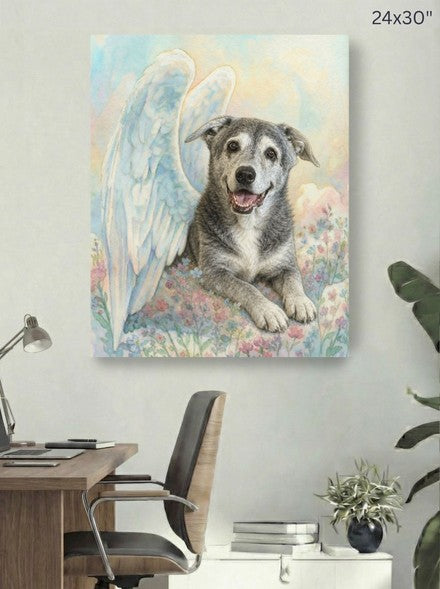 Canvas 24x30 room mockup