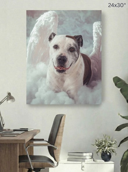 Canvas 24x30 room mockup