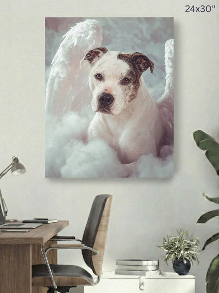 Canvas 24x30 room mockup
