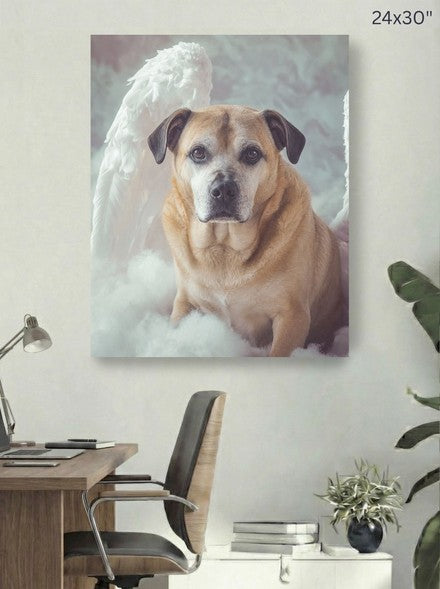 Canvas 24x30 room mockup