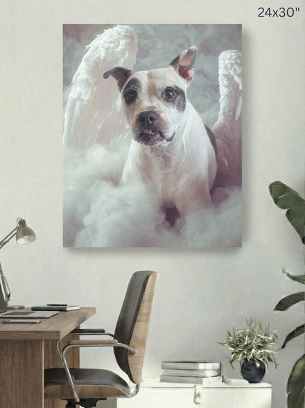 Canvas 24x30 room mockup
