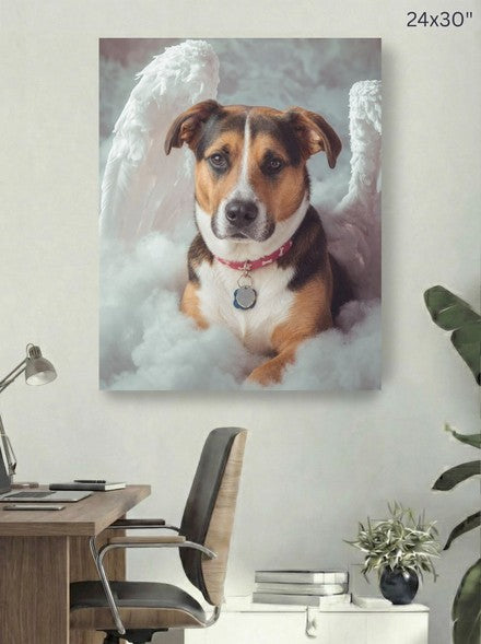 Canvas 24x30 room mockup