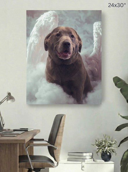 Canvas 24x30 room mockup