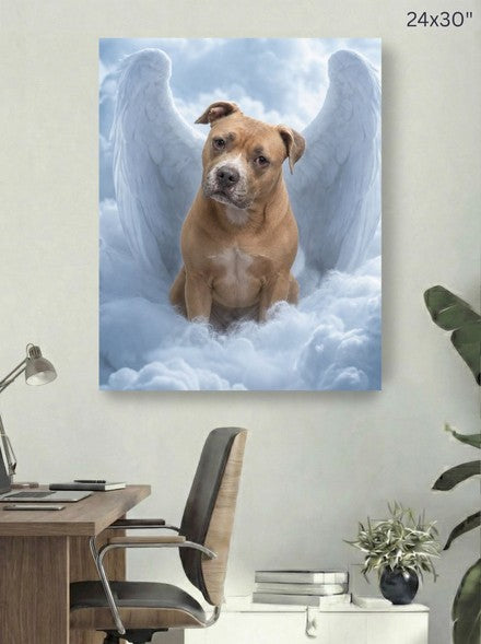 Canvas 24x30 room mockup