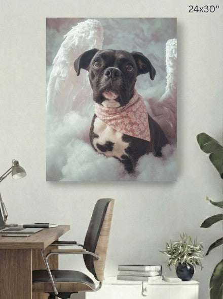 Canvas 24x30 room mockup