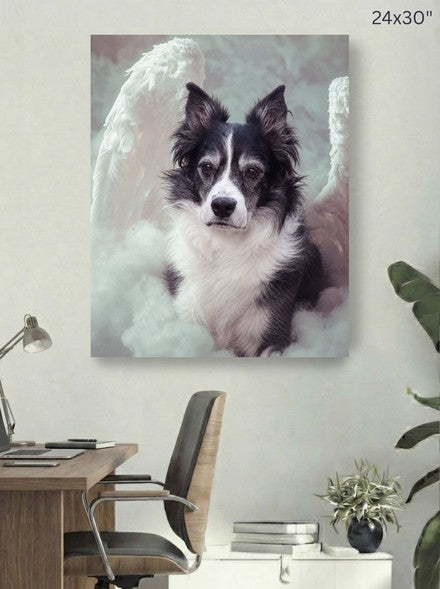 Canvas 24x30 room mockup