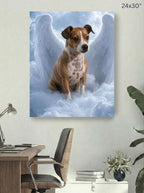 Canvas 24x30 room mockup