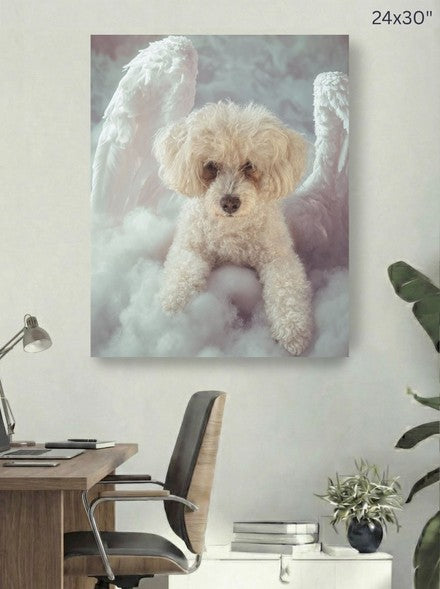 Canvas 24x30 room mockup