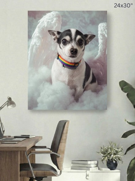 Canvas 24x30 room mockup