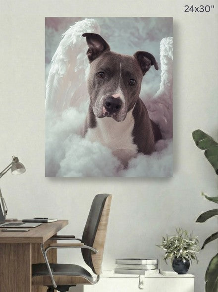Canvas 24x30 room mockup