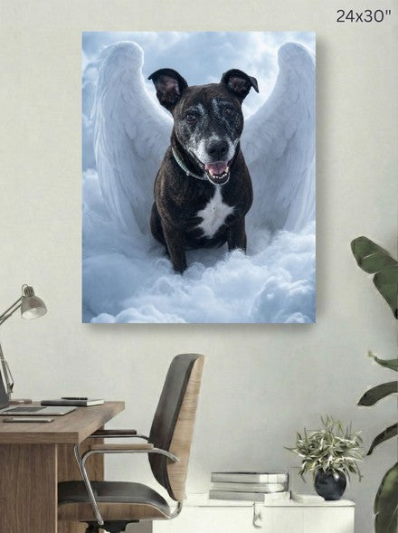 Canvas 24x30 room mockup