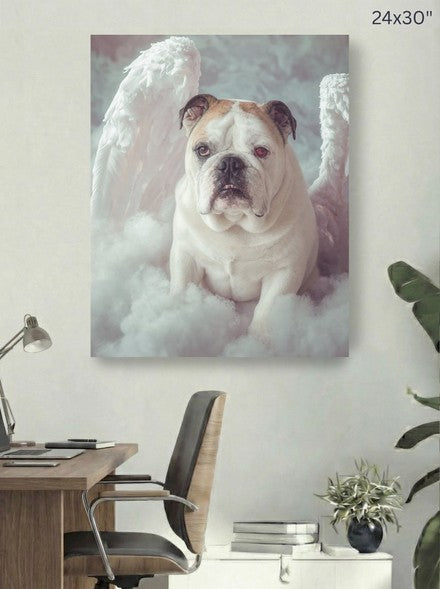 Canvas 24x30 room mockup
