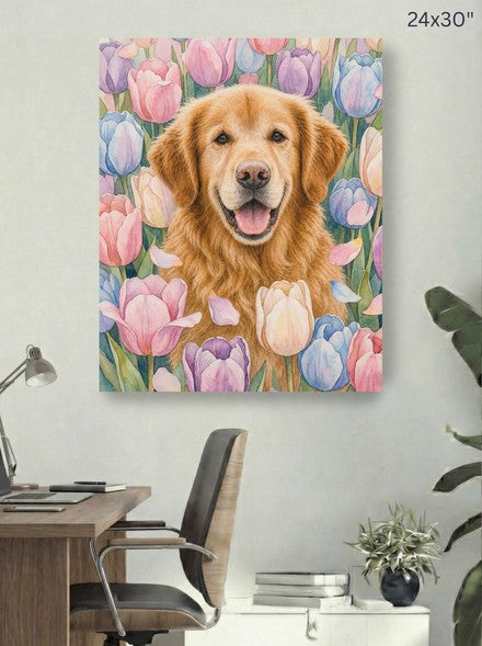 Canvas 24x30 room mockup