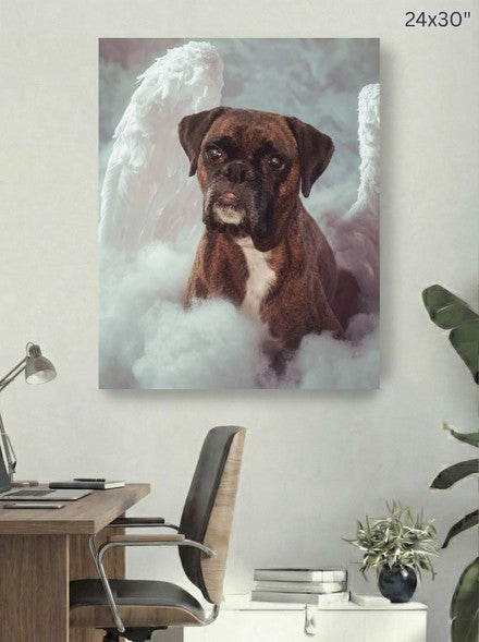 Canvas 24x30 room mockup