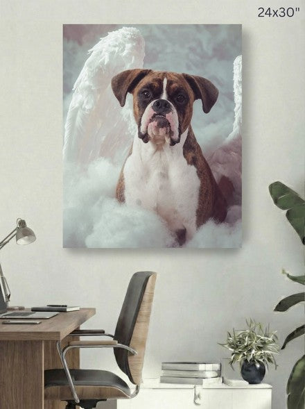 Canvas 24x30 room mockup