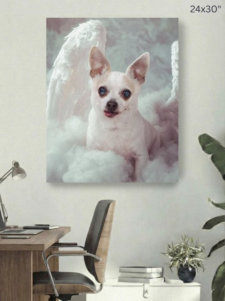 Canvas 24x30 room mockup