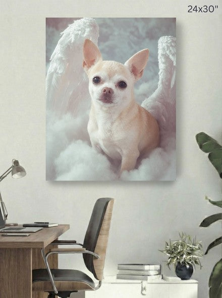 Canvas 24x30 room mockup