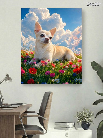 Canvas 24x30 room mockup