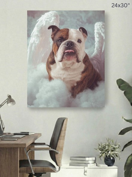Canvas 24x30 room mockup