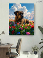 Canvas 24x30 room mockup