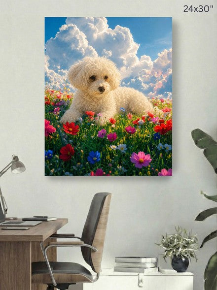 Canvas 24x30 room mockup