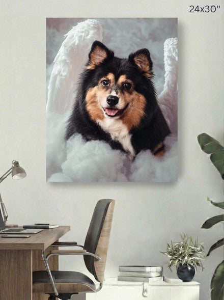 Canvas 24x30 room mockup