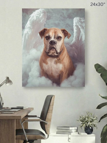 Canvas 24x30 room mockup
