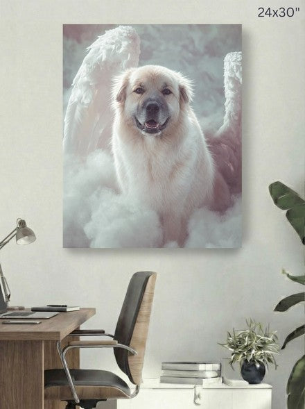 Canvas 24x30 room mockup