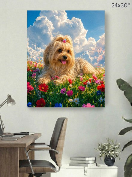 Canvas 24x30 room mockup