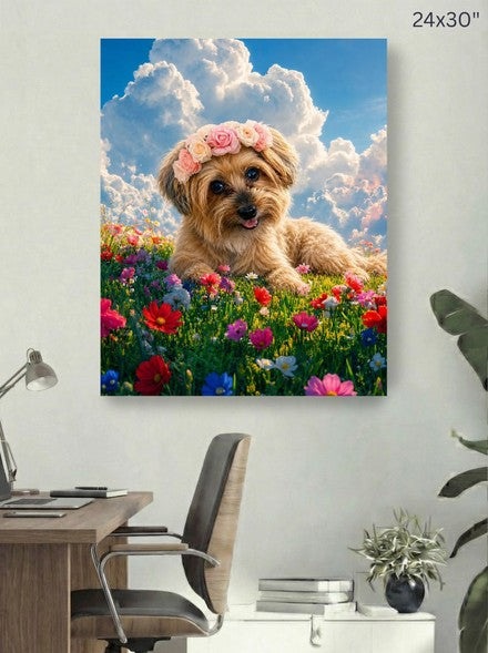 Canvas 24x30 room mockup