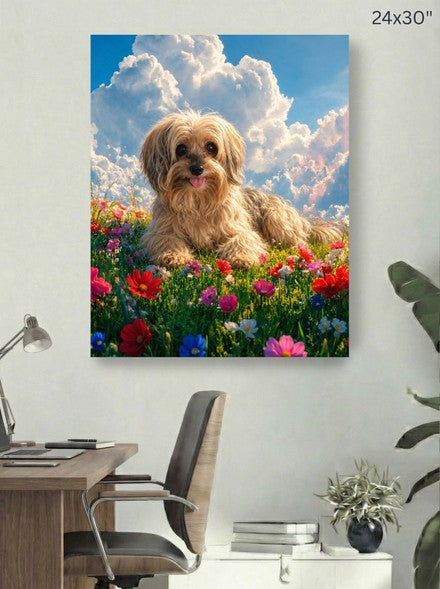 Canvas 24x30 room mockup
