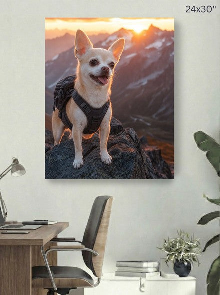 Canvas 24x30 room mockup