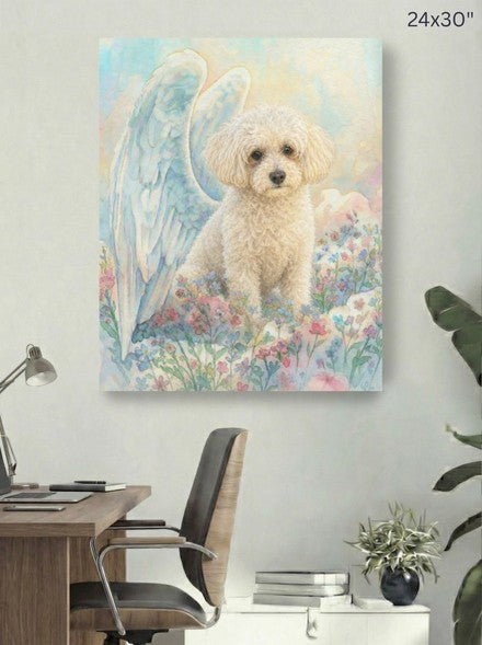 Canvas 24x30 room mockup
