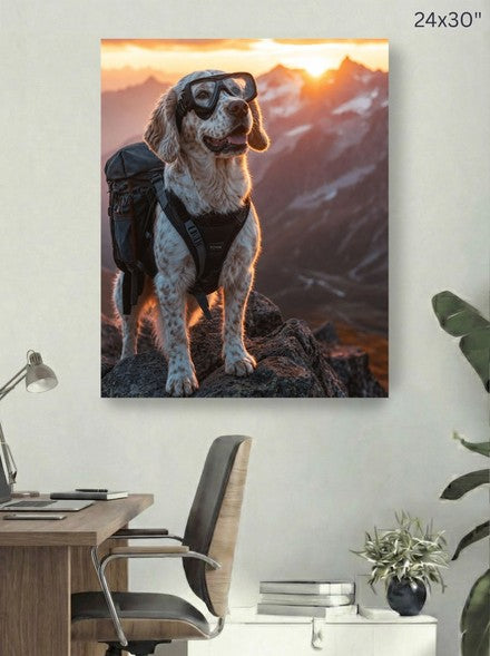 Canvas 24x30 room mockup